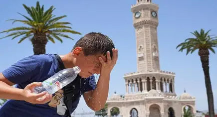 İzmir’de kavurucu sıcaklar etkisini sürdürecek