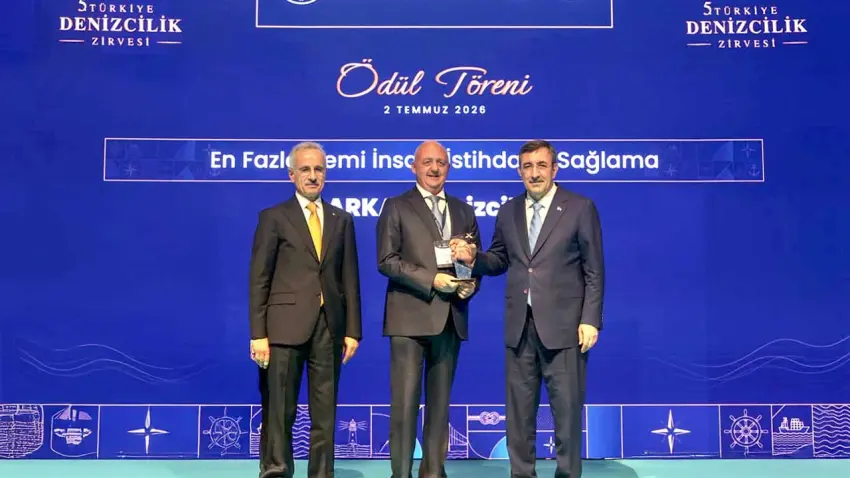 Arkas gemi insanı istihdamında bir kez daha ödüllendirildi haberinin görseli
