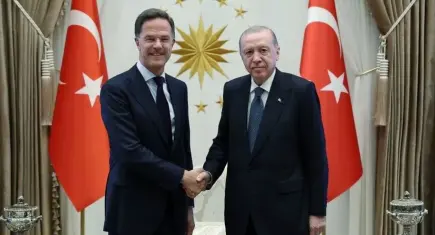 Cumhurbaşkanı Erdoğan, NATO Genel Sekreteri Rutte'yi kabul etti