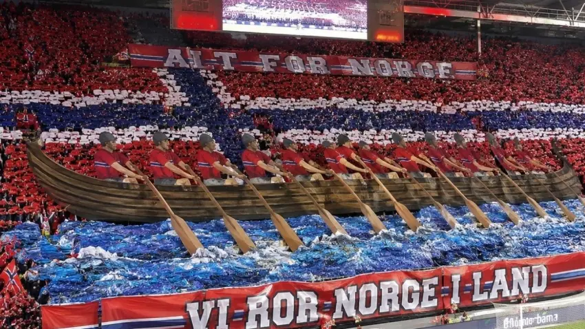 Norveç'in Viking kutlaması Dünya Kupası'na damga vurdu haberinin görseli
