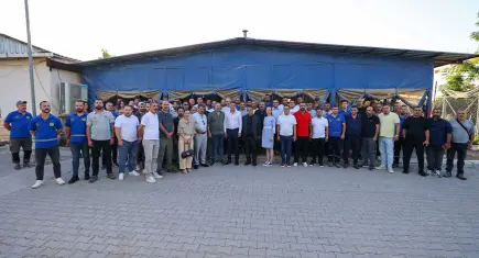 Başkan Vekili Benzer, mesaiye Park Bahçeler şantiyesinde başladı