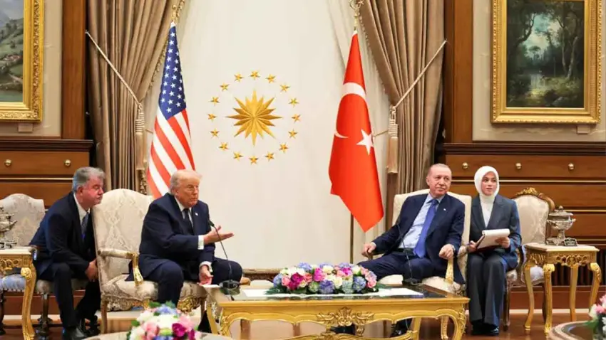 Beştepe'de Erdoğan-Trump görüşmesi: F-35, KAAN ve CAATSA gündemde haberinin görseli