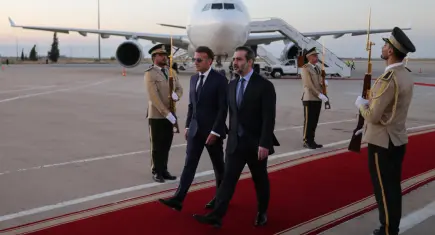 Fransa Cumhurbaşkanı Macron'un Suriye’de konakladığı otelin yakınlarında patlama!
