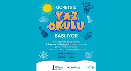 İzmir Büyükşehir’den Çocuklara Ücretsiz Yaz Okulu
