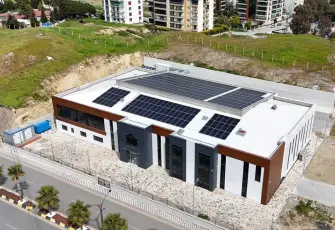 Menemen’de Ulukent Gençlik Merkezi açılışa hazırlanıyor