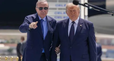 Trump Ankara'da| F-35 mesajı Beştepe'den geldi: Kesinlikle değerlendireceğimiz bir konu!