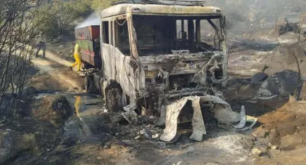 Aydın'da zeytinlik alanda dev yangın 8 saatte kontrol altına alındı