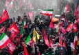 Ayetullah Ali Hamaney için Irak'ta cenaze töreni