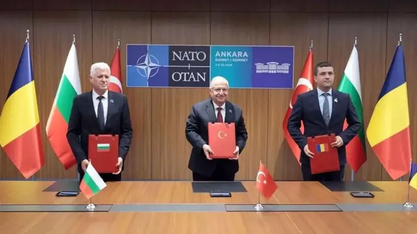 Bakan Güler, Romanya ve Bulgaristanlı mevkidaşlarıyla görüştü haberinin görseli