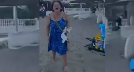 İzmir'de plajdaki hakaret olayında 1 şüpheli tutuklandı