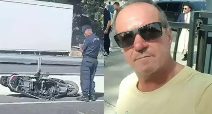Manisa’da kaza: Motosiklet sürücüsü hayatını kaybetti