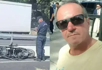 Manisa’da kaza: Motosiklet sürücüsü hayatını kaybetti