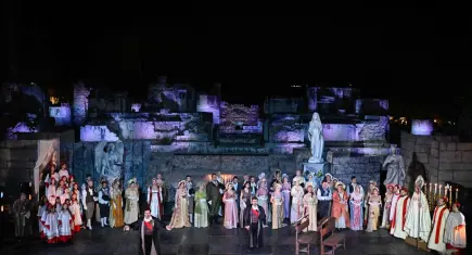 9. Uluslararası Efes Opera ve Bale Festivali Tosca ile veda etti