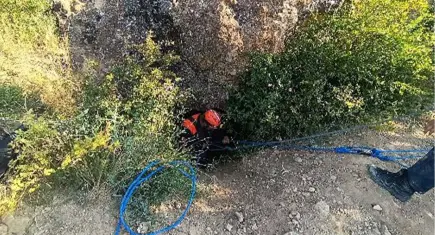 Çorum'da define ararken mağarada kayboldu: Metan gazı nedeniyle arama çalışmaları durduruldu