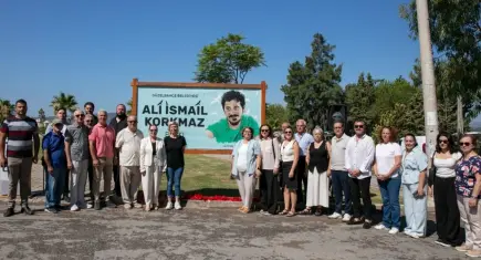 Ali İsmail Korkmaz ölümünün 13. yılında Güzelbahçe’de anıldı