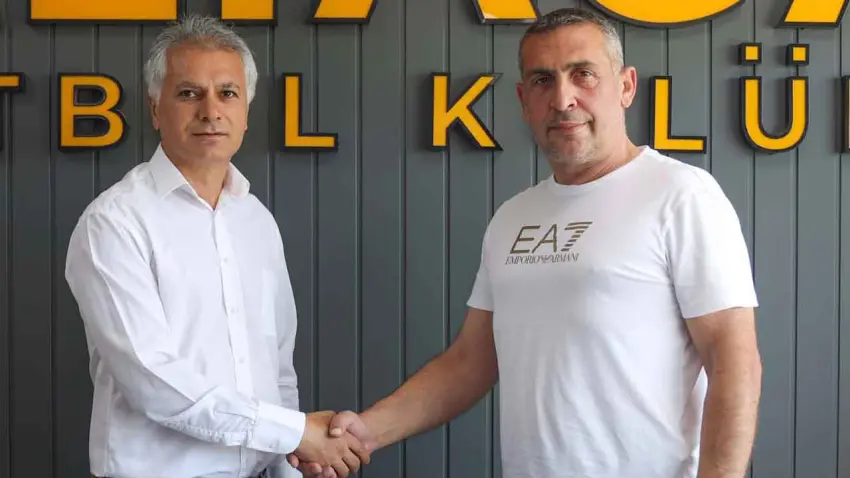 Aliağa FK'nın yeni teknik direktörü Namet Ateş oldu haberinin görseli