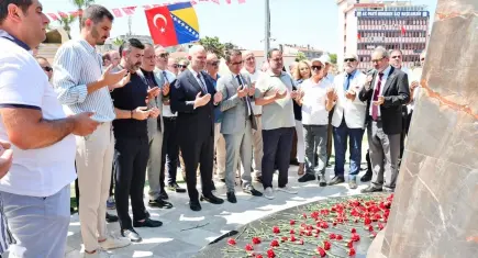 Srebrenitsa Soykırımı 31. yılında Menemen'de dualarla anıldı