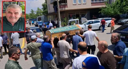 Yeğeninin pala ile öldürdüğü amca son yolculuğuna uğurlandı