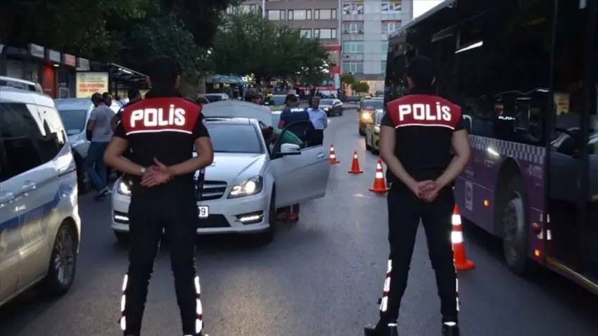 Asayiş uygulama noktalarını paylaşan Whatsapp gruplarına operasyon haberinin görseli