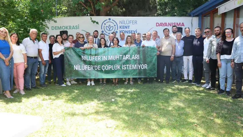 Çöplük planına karşı imza kampanyası: Nilüfer'de Çöplüğe Hayır haberinin görseli