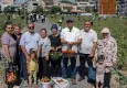 Doğanlar Kent Bostanı'nda yaz hasadı başladı