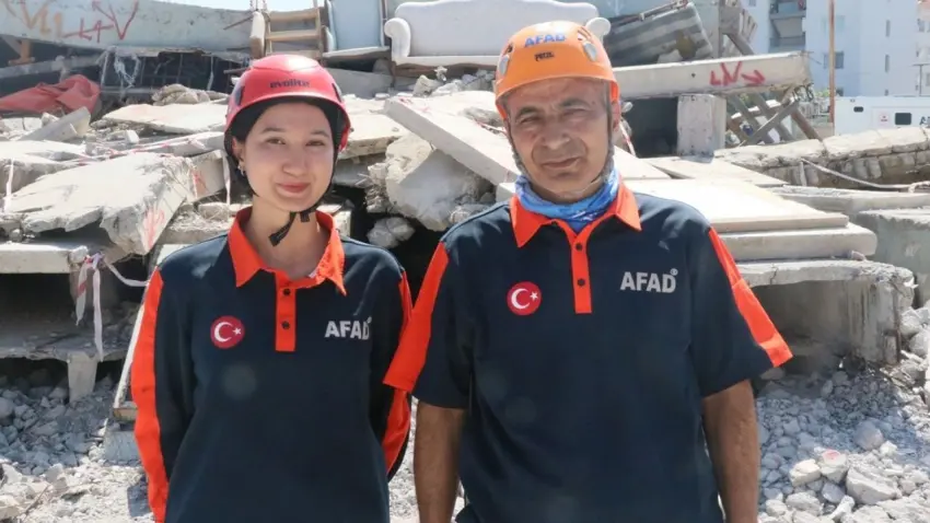Babasının izinden gitti: AFAD’ta görev yapmaya başladı haberinin görseli