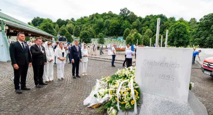 Başkan Tugay, Srebrenica Katliamı'nın 31. yıl dönümü anmasına katıldı