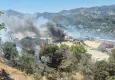 Bodrum'da makilik alanda yangın