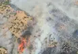 Pamukkale'de orman yangını