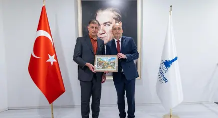 Başkan Tugay, Kırcaali heyetini ağırladı: Dostluğumuzu ortak projelerle büyütelim