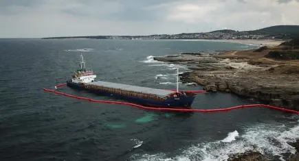 Kocaeli'de karaya oturan 'RAPID' gemisi ihaleyle satışa çıkarılıyor