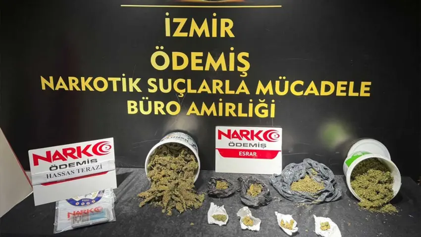 Ödemiş'te uyuşturucu operasyonlarında 30 kişi tutuklandı haberinin görseli
