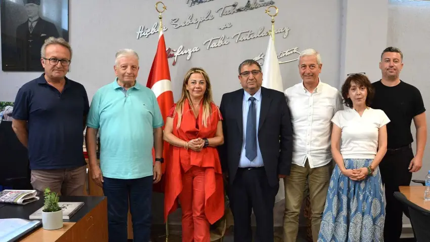 Buca Belediyesi Başkan Vekili Hüseyin Benzer'den İGC'ye ziyaret haberinin görseli