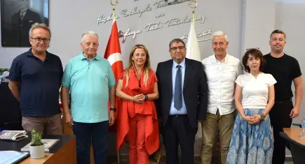 Buca Belediyesi Başkan Vekili Hüseyin Benzer'den İGC'ye ziyaret