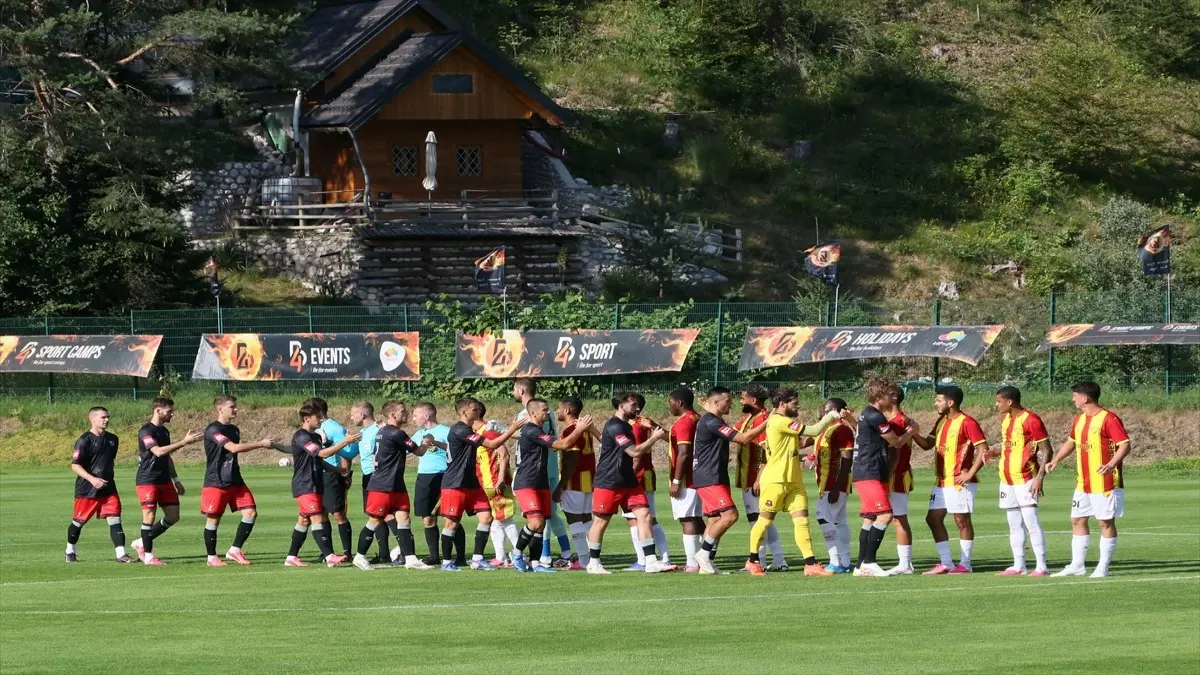 Göztepe'den Slovenya kampında ilk galibiyet