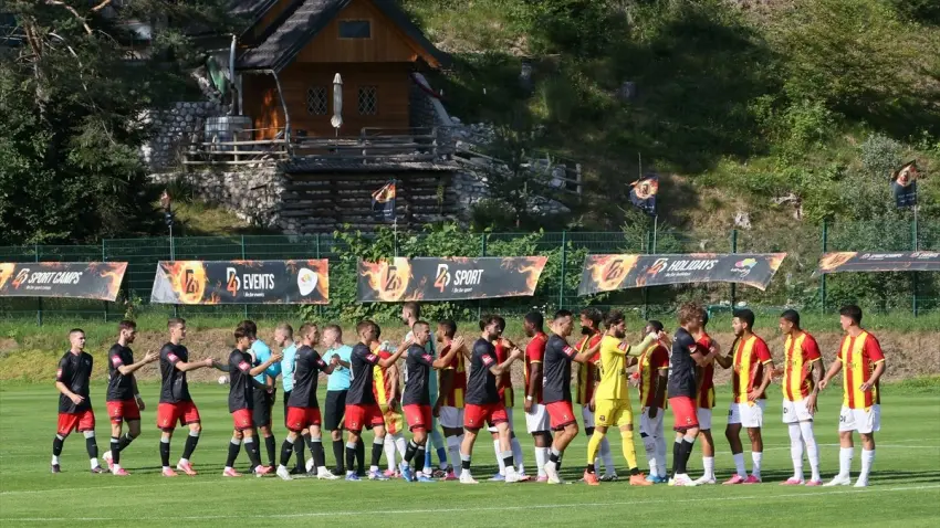 Göztepe'den Slovenya kampında ilk galibiyet