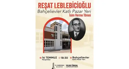 Karşıyaka’dan Reşat Leblebicioğlu’na vefa
