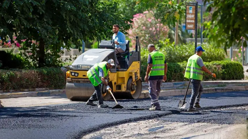 Narlıdere’de asfalt seferberliği  haberinin görseli