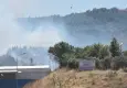Bornova'da otluk alanda başlayan yangın ormana ulaştı