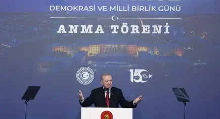 Cumhurbaşkanı Erdoğan'dan 15 Temmuz mesajı: Örgüt çözüldükçe, Türkiye'nin yürüyüşü daha da süratlenecek