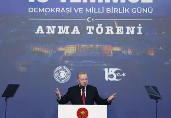 Cumhurbaşkanı Erdoğan'dan 15 Temmuz mesajı: Örgüt çözüldükçe, Türkiye'nin yürüyüşü daha da süratlenecek