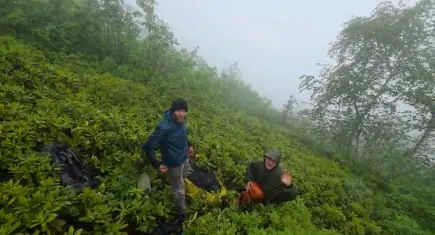 Rize yaylalarında kaybolan 3 Rus turist 10 saatin sonunda kurtarıldı