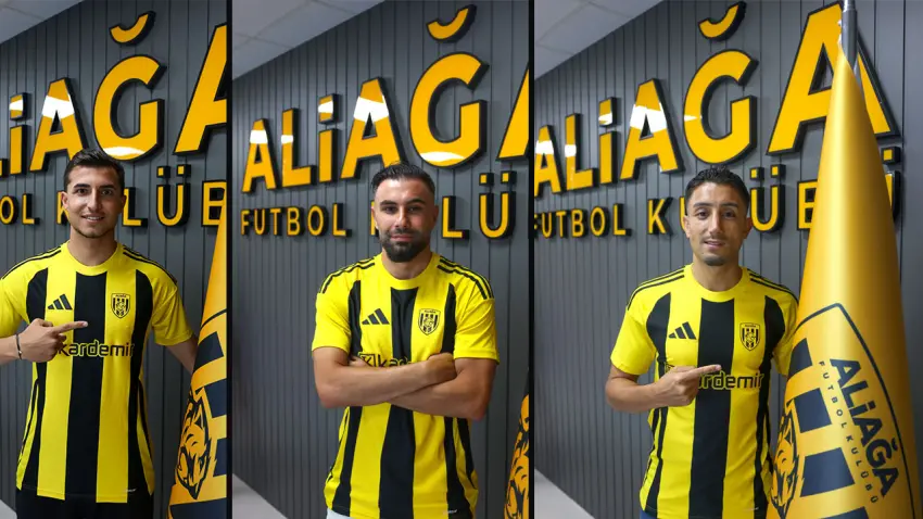 Aliağa FK'dan üç transfer birden