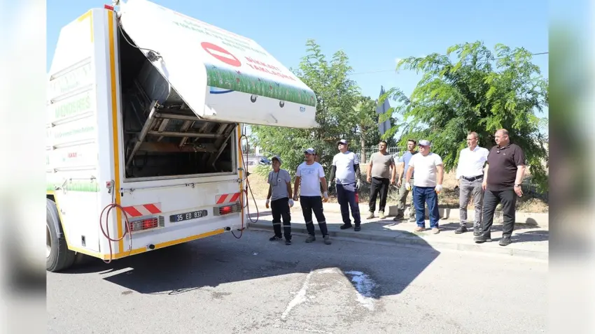 Başkan İlkay Çiçek saha çalışmalarını yerinde değerlendirdi haberinin görseli
