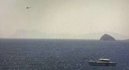 Bodrum'da facia: Jet ski alabora oldu