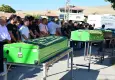 Nevşehir'deki feci kazada hayatını kaybeden anne ve 2 oğlu son yolculuğuna uğurlandı