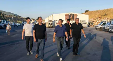 Gün doğmadan denetim: Başkan Eşki yatırımları yerinde inceledi