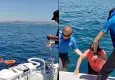 Kıyıdan uzaklaştığını fark etmedi: 2 mil uzakta ekipler tarafından kurtarıldı