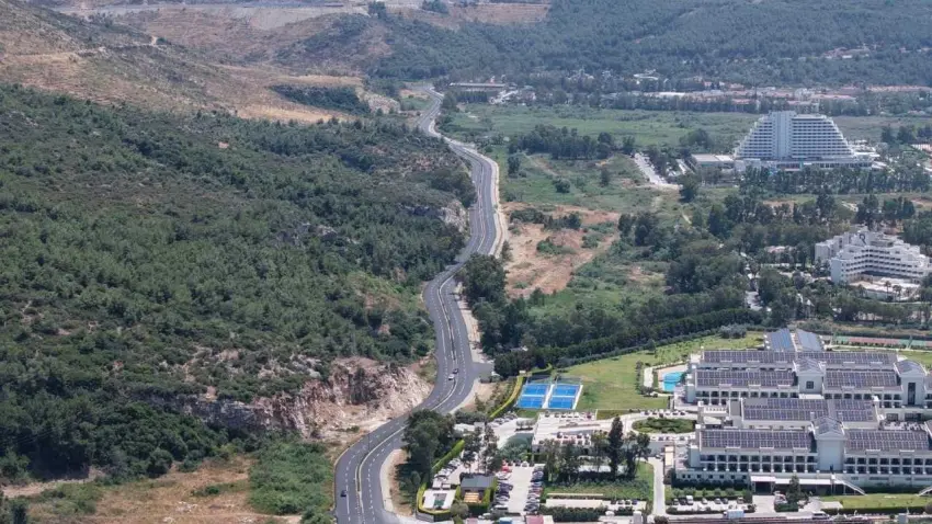 Pamucak yolu modern yüzüne kavuştu haberinin görseli