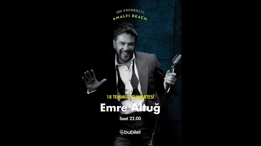 Emre Altuğ İzmir'de sahne alacak haberinin görseli